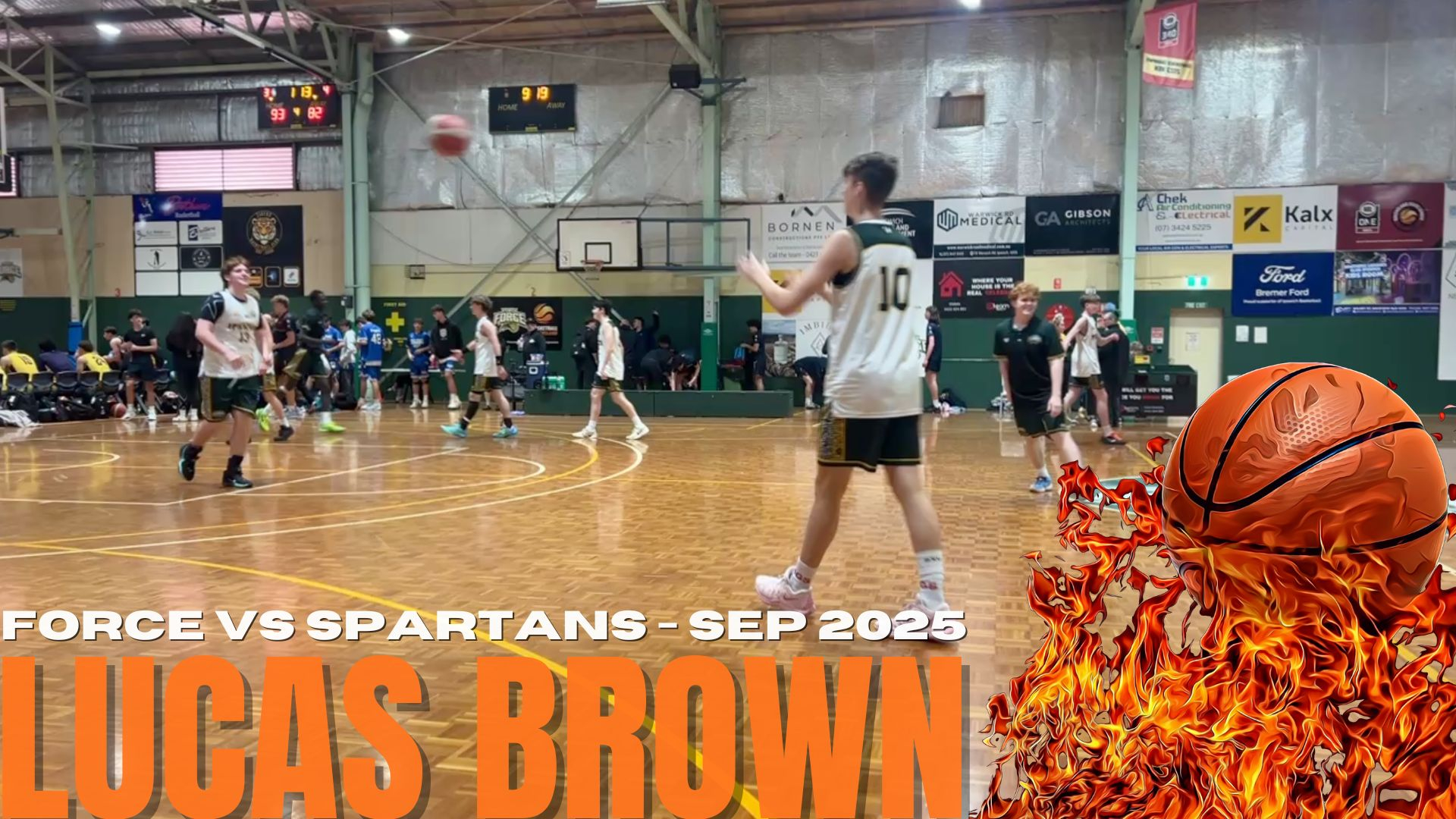 Ipswich Force vs Spartans